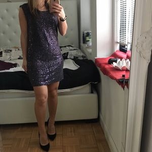 Express sparkly evening dress